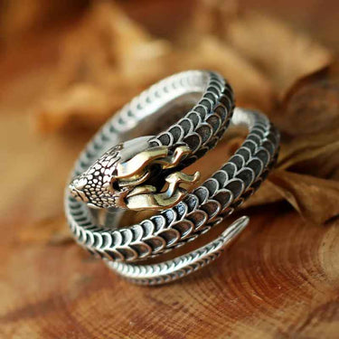 Bague Serpent Homme